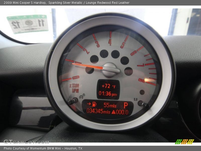  2009 Cooper S Hardtop S Hardtop Gauges