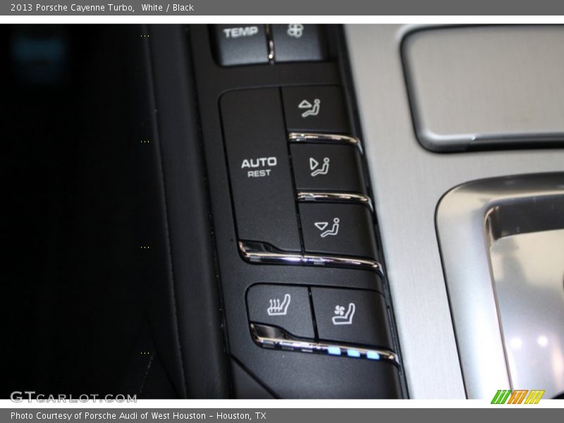 White / Black 2013 Porsche Cayenne Turbo
