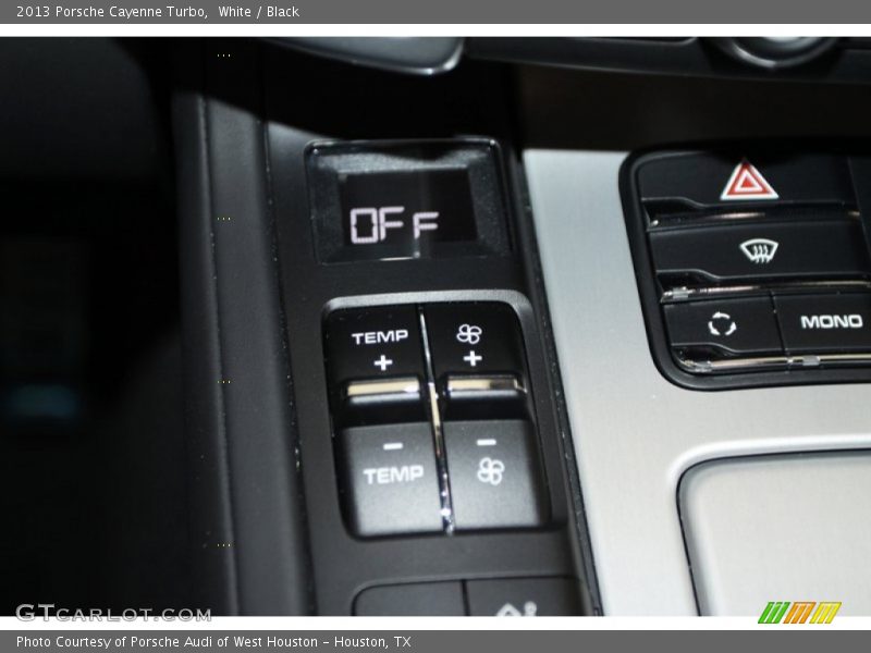 White / Black 2013 Porsche Cayenne Turbo