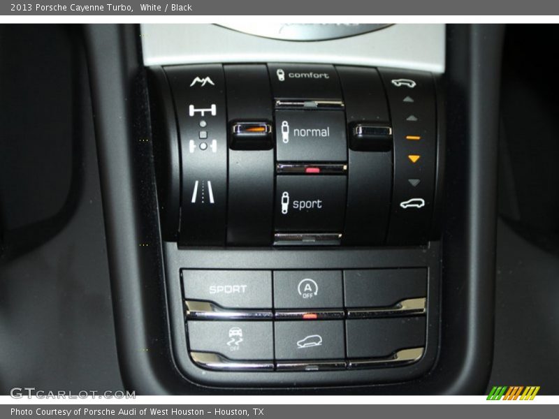 White / Black 2013 Porsche Cayenne Turbo