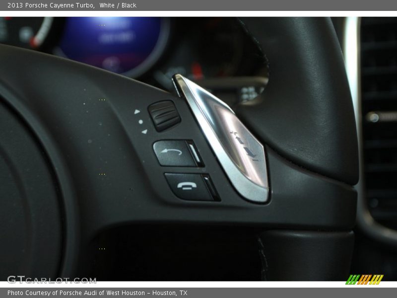 White / Black 2013 Porsche Cayenne Turbo