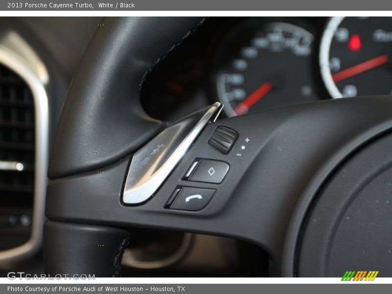 White / Black 2013 Porsche Cayenne Turbo