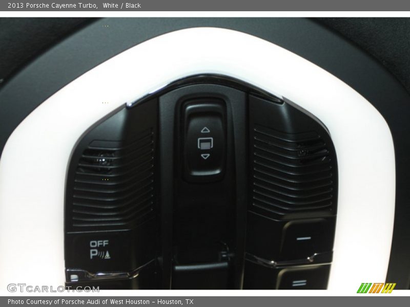 White / Black 2013 Porsche Cayenne Turbo