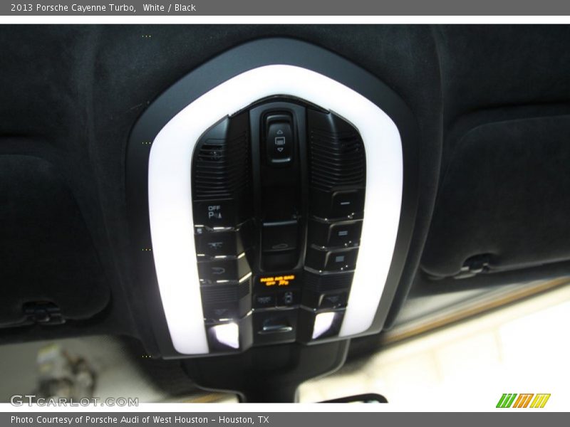 White / Black 2013 Porsche Cayenne Turbo