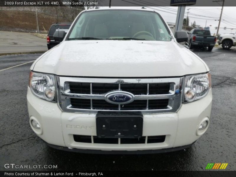 White Suede / Camel 2009 Ford Escape XLT V6 4WD