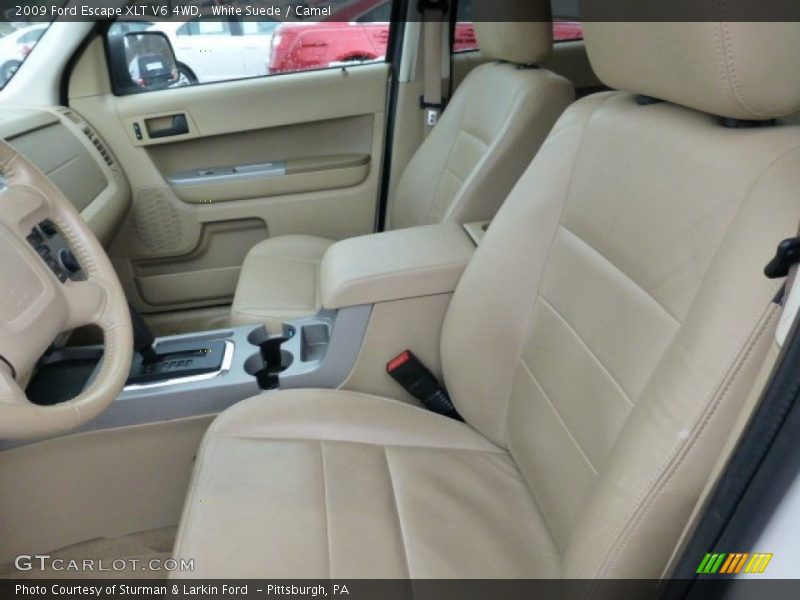 White Suede / Camel 2009 Ford Escape XLT V6 4WD