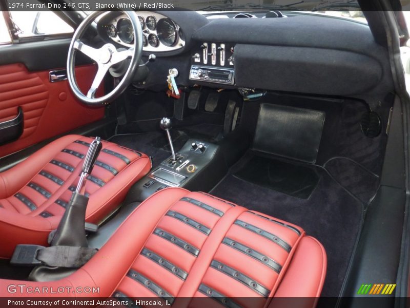 Dashboard of 1974 Dino 246 GTS