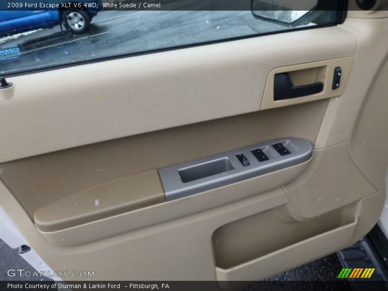 White Suede / Camel 2009 Ford Escape XLT V6 4WD