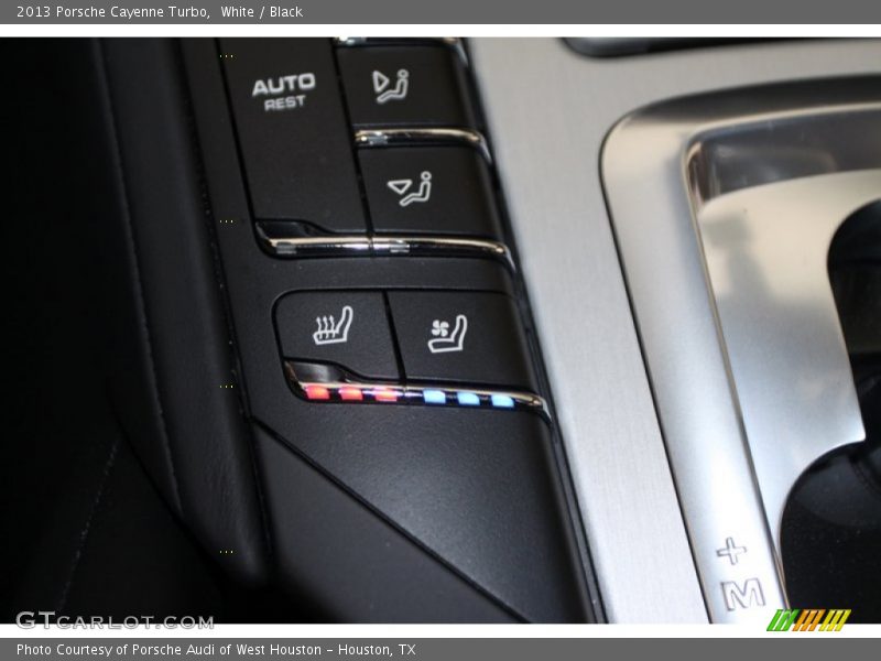 White / Black 2013 Porsche Cayenne Turbo