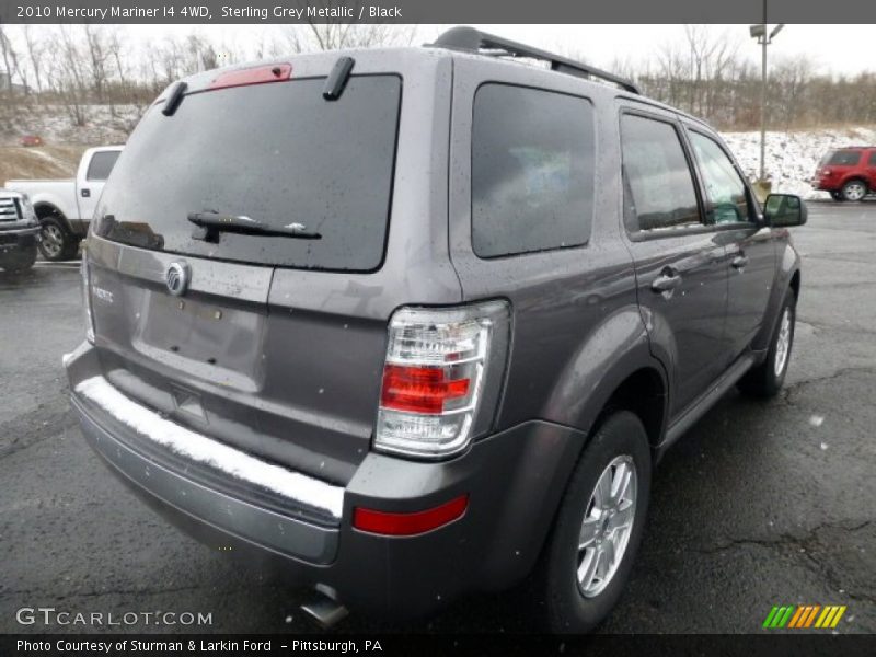 Sterling Grey Metallic / Black 2010 Mercury Mariner I4 4WD