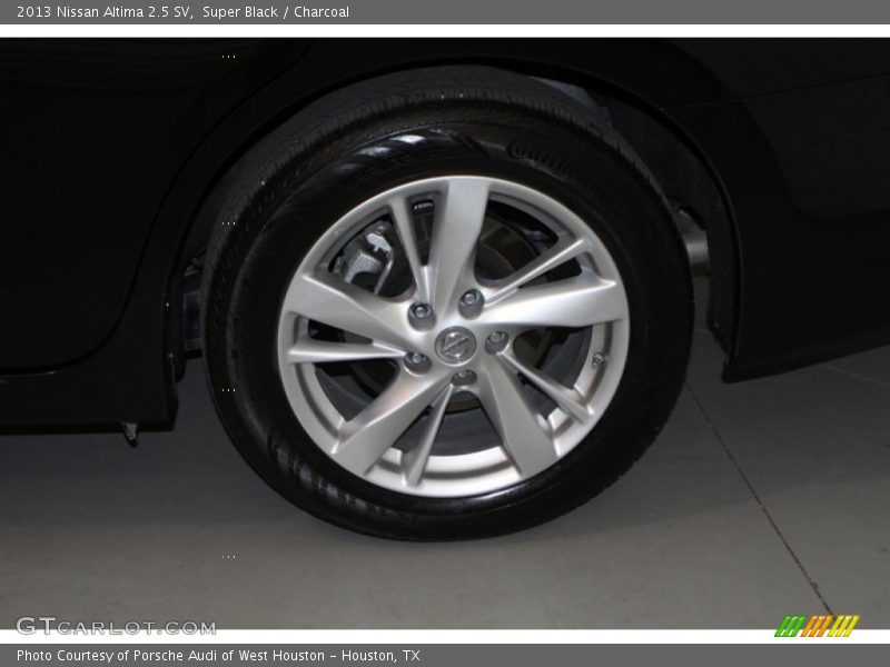 Super Black / Charcoal 2013 Nissan Altima 2.5 SV