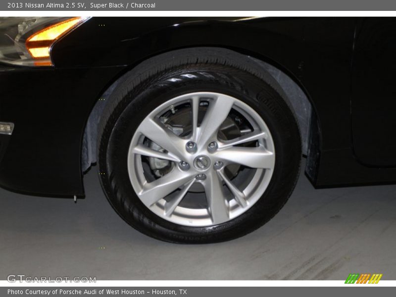 Super Black / Charcoal 2013 Nissan Altima 2.5 SV