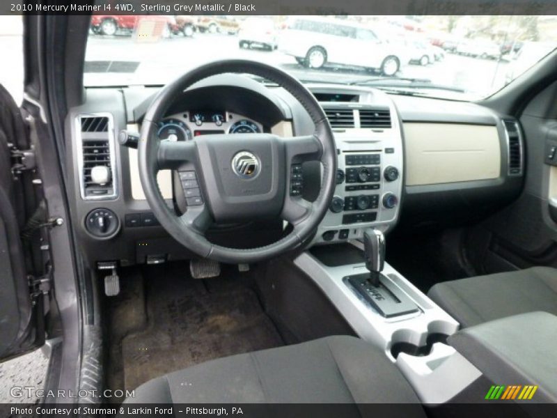 Black Interior - 2010 Mariner I4 4WD 
