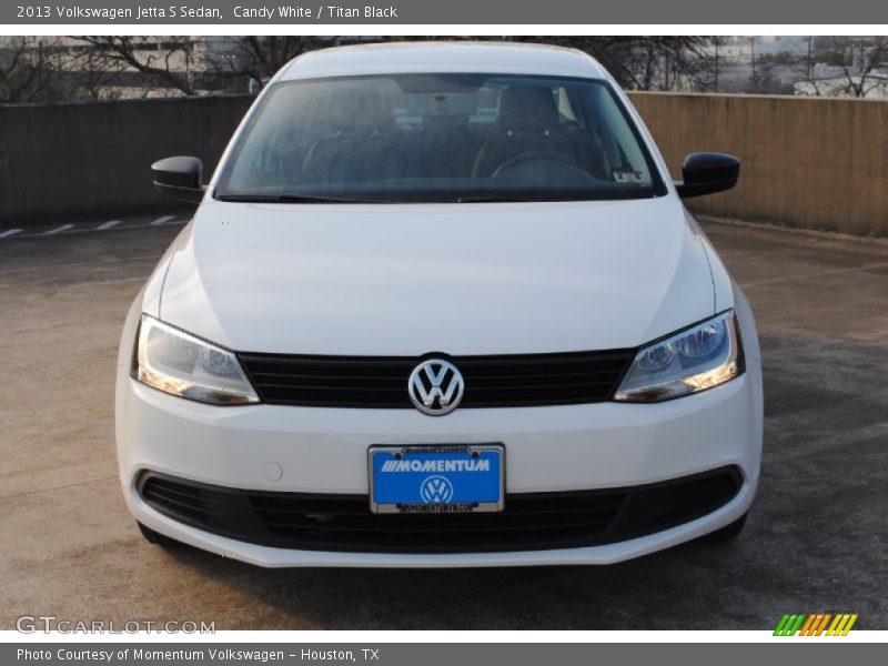 Candy White / Titan Black 2013 Volkswagen Jetta S Sedan