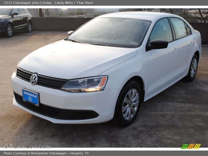 Candy White / Titan Black 2013 Volkswagen Jetta S Sedan