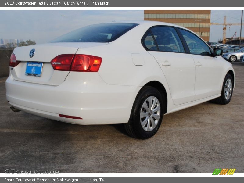 Candy White / Titan Black 2013 Volkswagen Jetta S Sedan