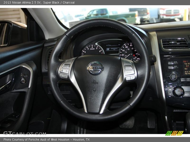 Super Black / Charcoal 2013 Nissan Altima 2.5 SV