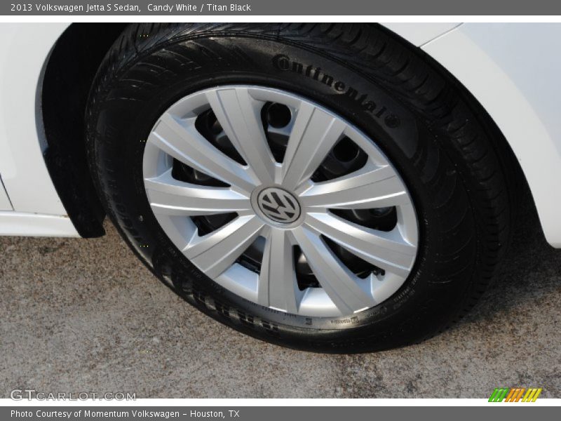 Candy White / Titan Black 2013 Volkswagen Jetta S Sedan