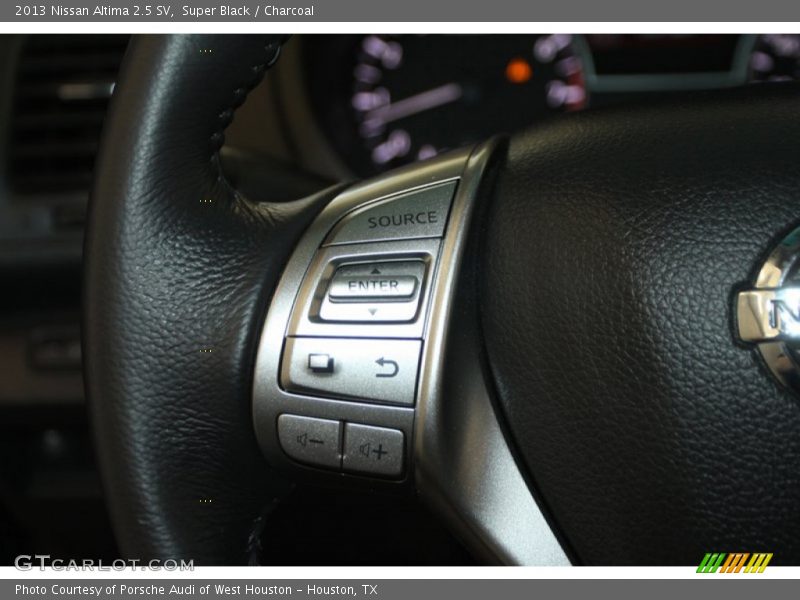 Super Black / Charcoal 2013 Nissan Altima 2.5 SV