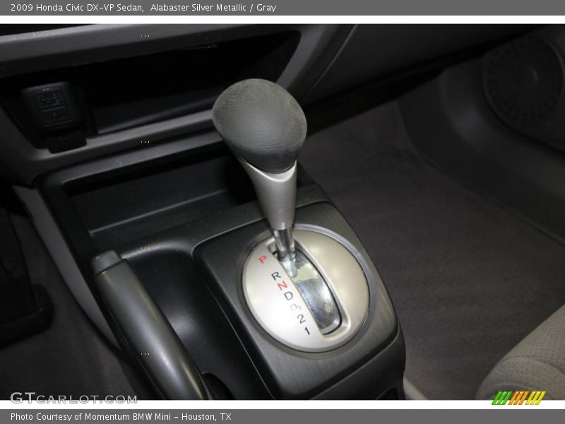 Alabaster Silver Metallic / Gray 2009 Honda Civic DX-VP Sedan