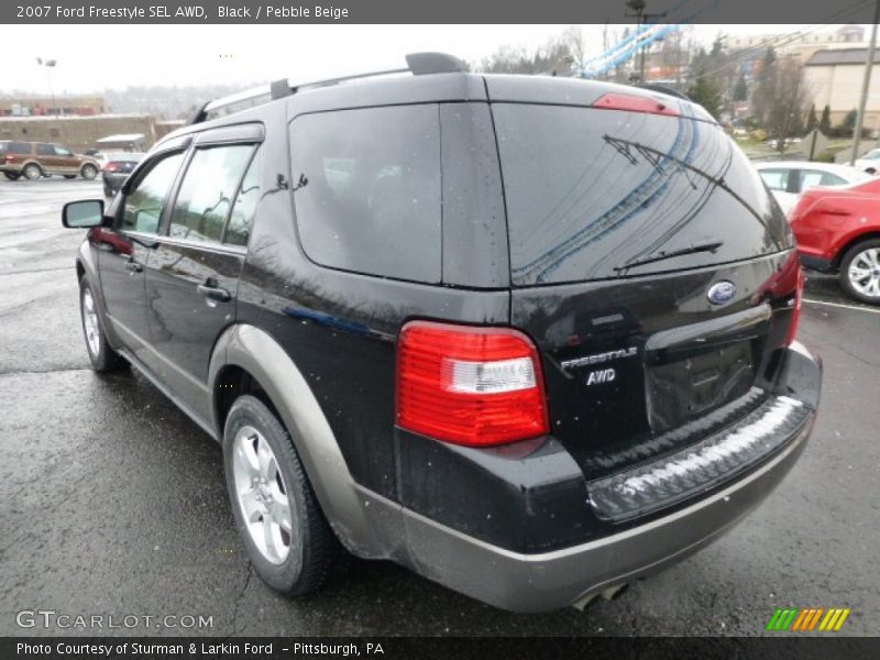 Black / Pebble Beige 2007 Ford Freestyle SEL AWD