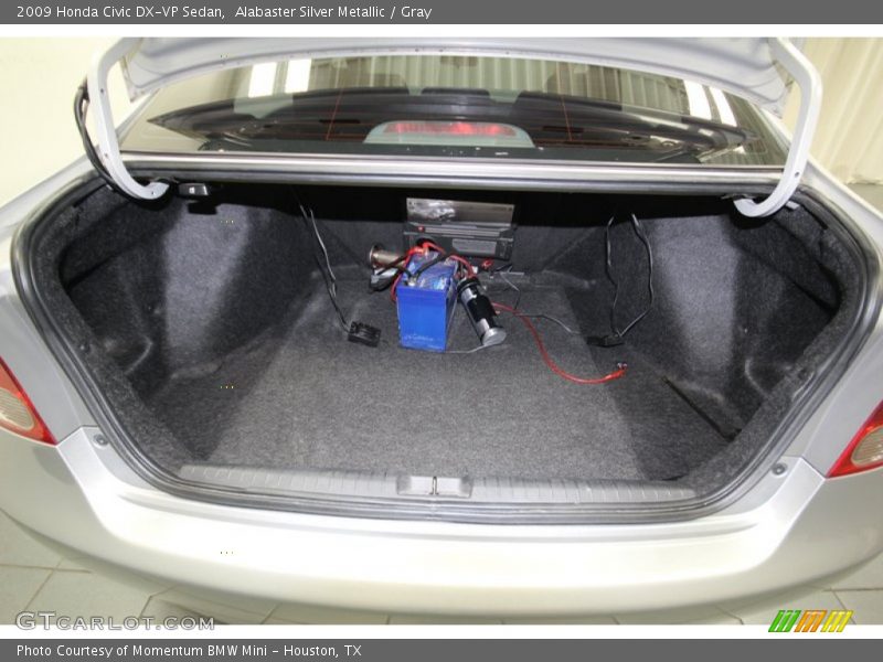 Alabaster Silver Metallic / Gray 2009 Honda Civic DX-VP Sedan