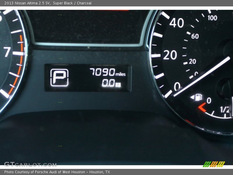 Super Black / Charcoal 2013 Nissan Altima 2.5 SV