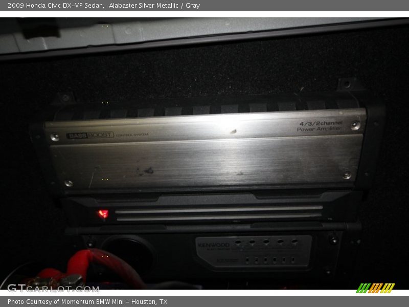 Alabaster Silver Metallic / Gray 2009 Honda Civic DX-VP Sedan