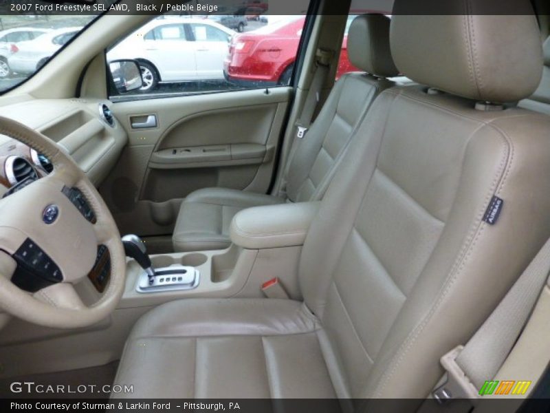 Front Seat of 2007 Freestyle SEL AWD