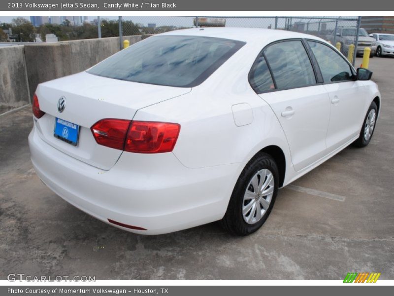 Candy White / Titan Black 2013 Volkswagen Jetta S Sedan