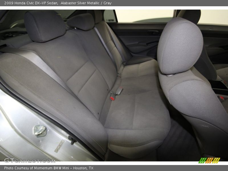 Alabaster Silver Metallic / Gray 2009 Honda Civic DX-VP Sedan