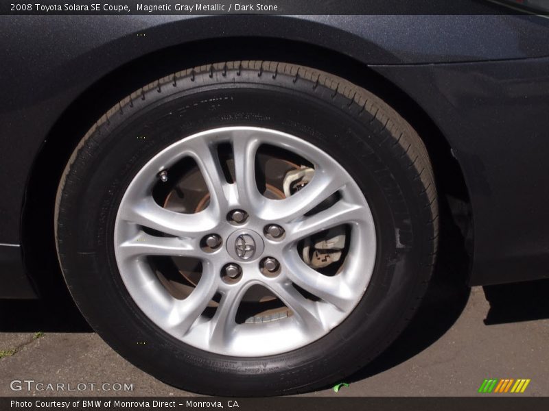 Magnetic Gray Metallic / Dark Stone 2008 Toyota Solara SE Coupe