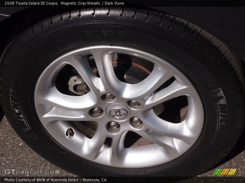 Magnetic Gray Metallic / Dark Stone 2008 Toyota Solara SE Coupe