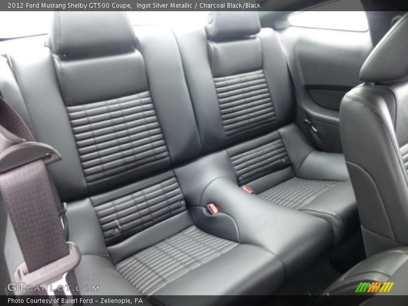 Rear Seat of 2012 Mustang Shelby GT500 Coupe