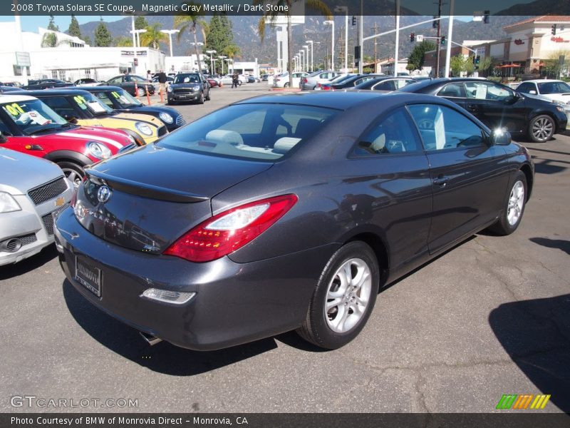 Magnetic Gray Metallic / Dark Stone 2008 Toyota Solara SE Coupe