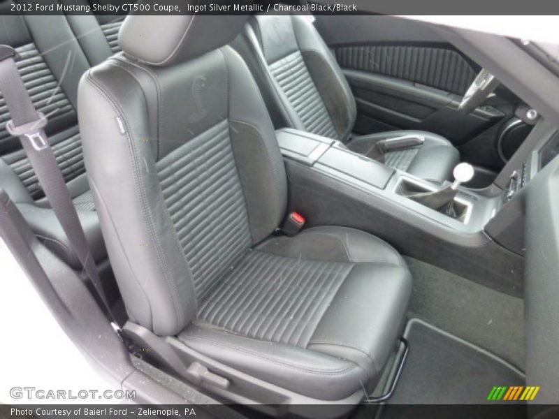 Front Seat of 2012 Mustang Shelby GT500 Coupe