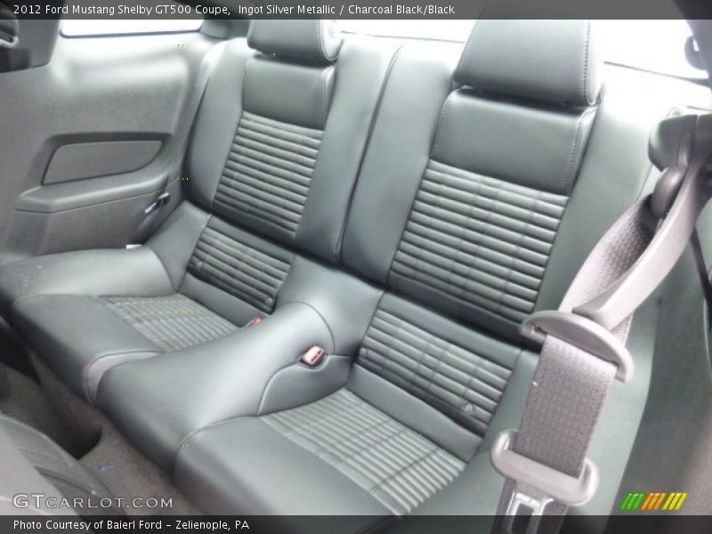 Rear Seat of 2012 Mustang Shelby GT500 Coupe