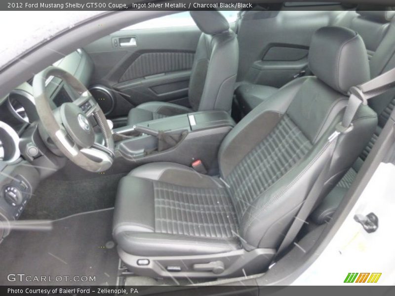 Front Seat of 2012 Mustang Shelby GT500 Coupe