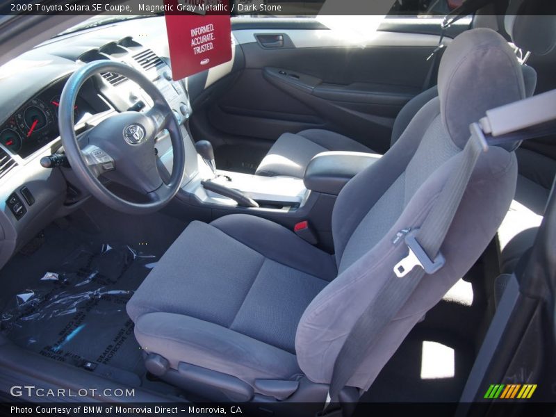 Magnetic Gray Metallic / Dark Stone 2008 Toyota Solara SE Coupe