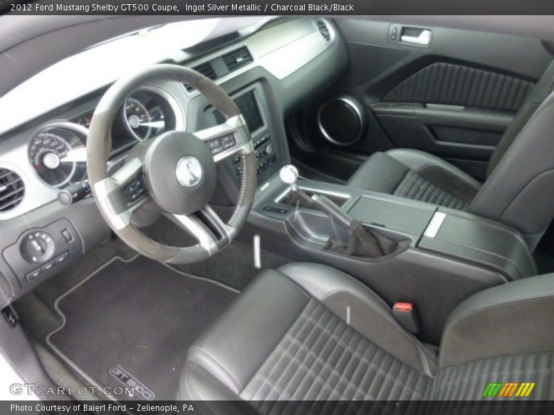  2012 Mustang Shelby GT500 Coupe Charcoal Black/Black Interior