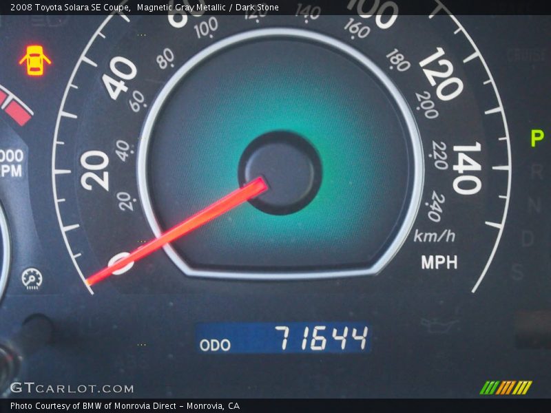 Magnetic Gray Metallic / Dark Stone 2008 Toyota Solara SE Coupe