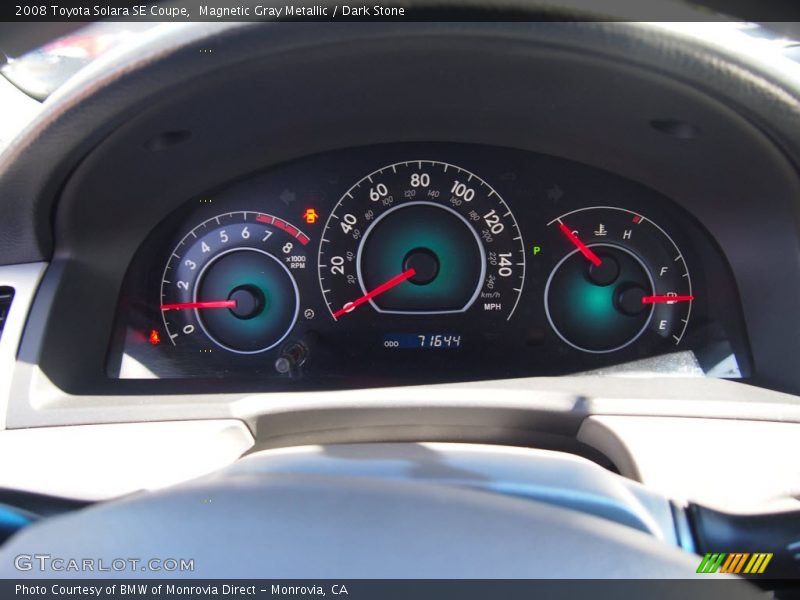 Magnetic Gray Metallic / Dark Stone 2008 Toyota Solara SE Coupe