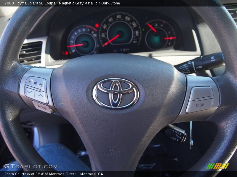 Magnetic Gray Metallic / Dark Stone 2008 Toyota Solara SE Coupe