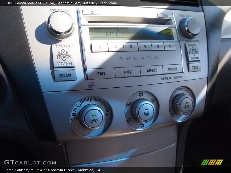 Magnetic Gray Metallic / Dark Stone 2008 Toyota Solara SE Coupe
