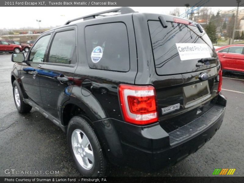 Tuxedo Black Metallic / Charcoal Black 2011 Ford Escape XLT