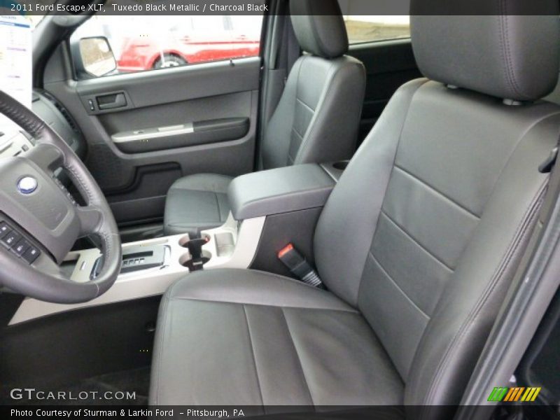 Front Seat of 2011 Escape XLT