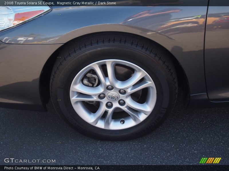 Magnetic Gray Metallic / Dark Stone 2008 Toyota Solara SE Coupe