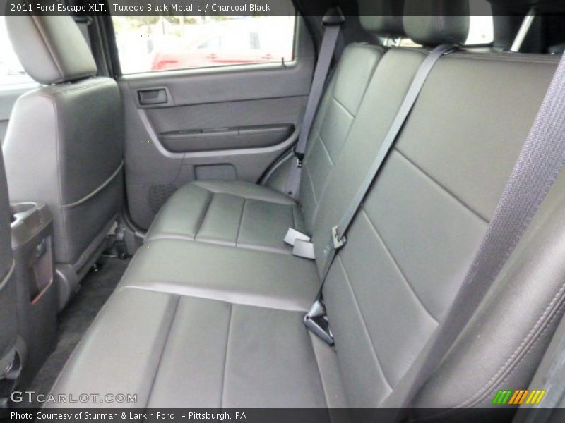 Rear Seat of 2011 Escape XLT