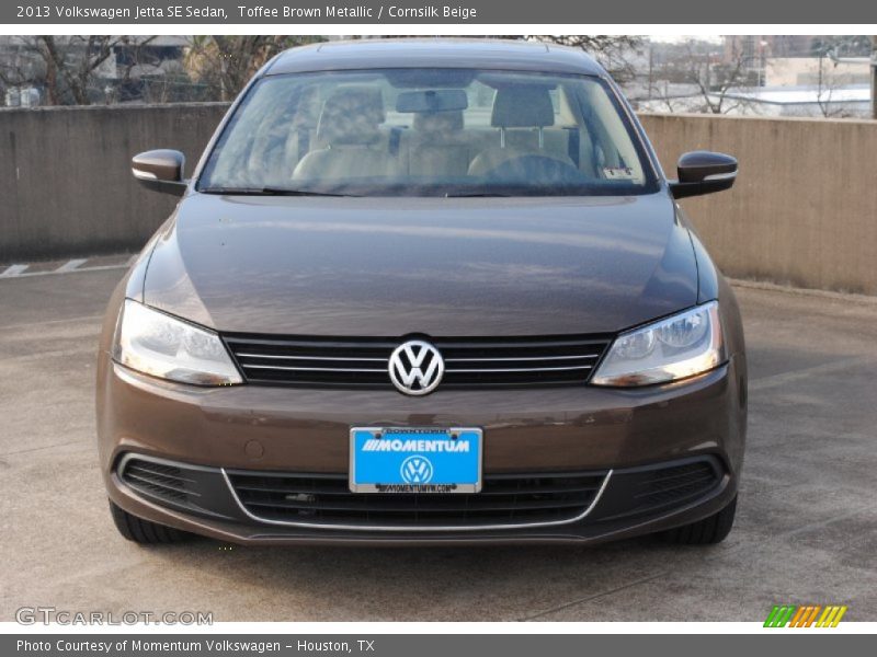 Toffee Brown Metallic / Cornsilk Beige 2013 Volkswagen Jetta SE Sedan
