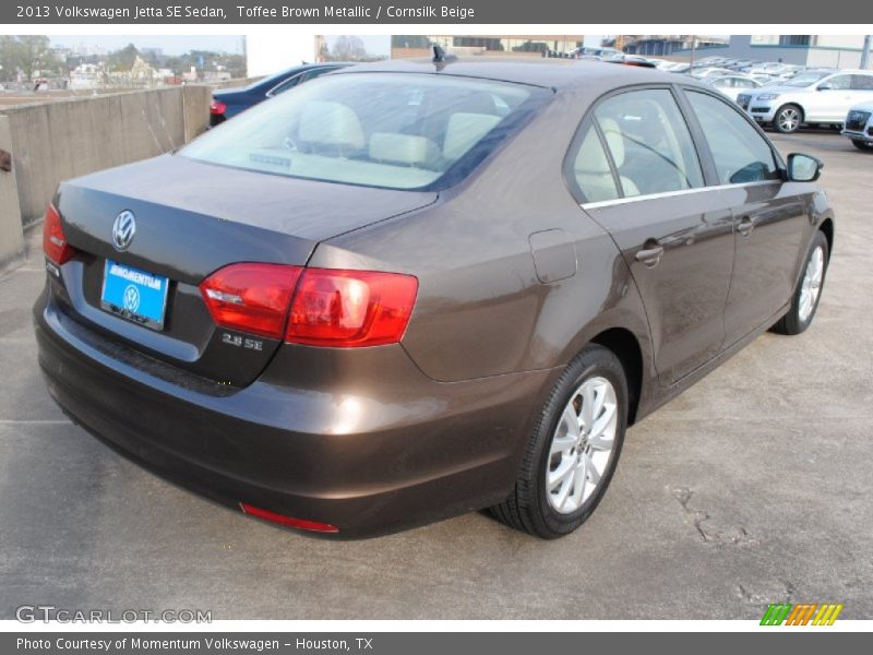 Toffee Brown Metallic / Cornsilk Beige 2013 Volkswagen Jetta SE Sedan